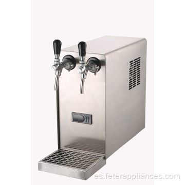 dispensador de grifo de cerveza grifo ajustable plateado enfriador de cerveza